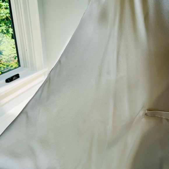 Halston retro white blouse - Picture 3 of 5